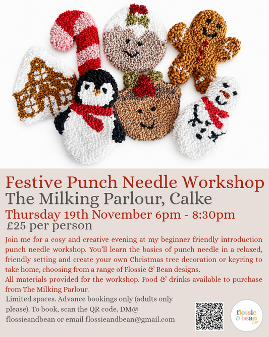 Punch Needle Workshop | The Milking Parlour | 19.11.26 6pm - 8:30pm