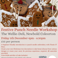 Festive Punch Needle Workshop | The Wellie-Deli | 05.12.25 4pm - 6:30pm