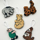 Handmade Winnie the Pooh Character Decorations